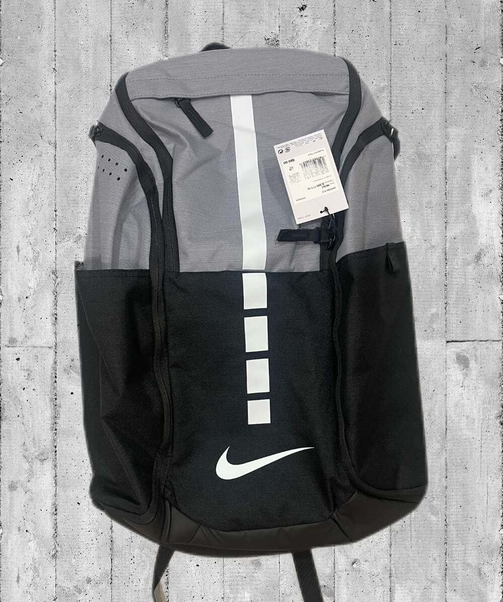 Nike Hoops Elite Pro Basketball Backpack (38L) Cement Grey/White/Black